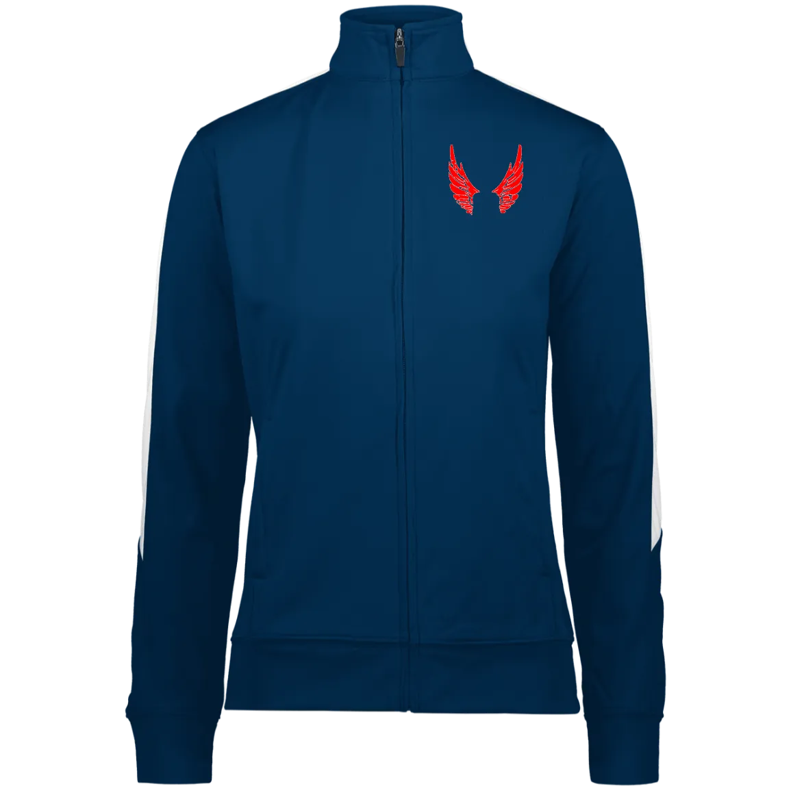 4397 Ladies' Performance Colorblock Full Zip