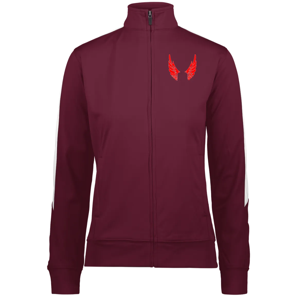 4397 Ladies' Performance Colorblock Full Zip