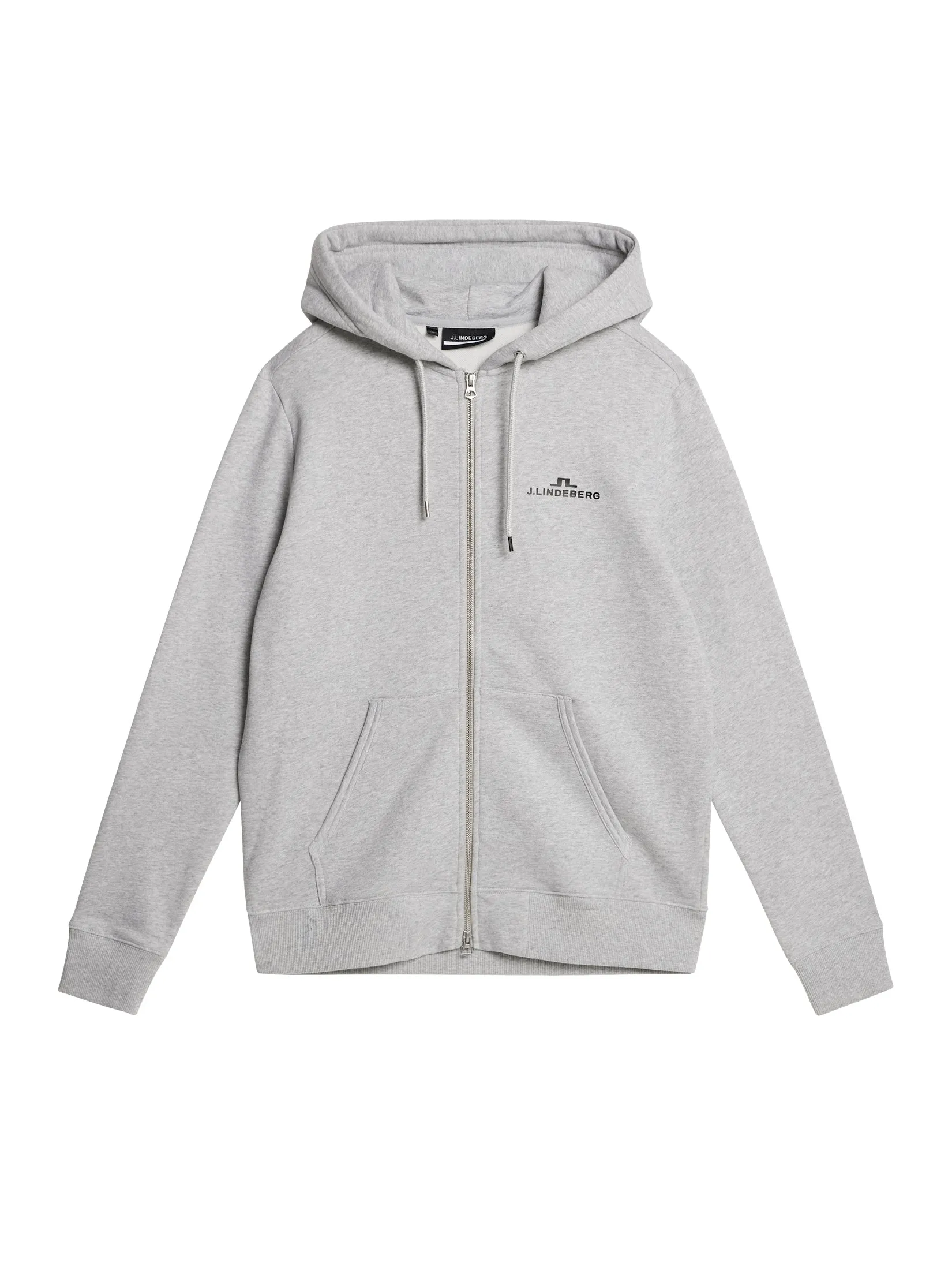 Alpha Zip Hood / Light Grey Melange