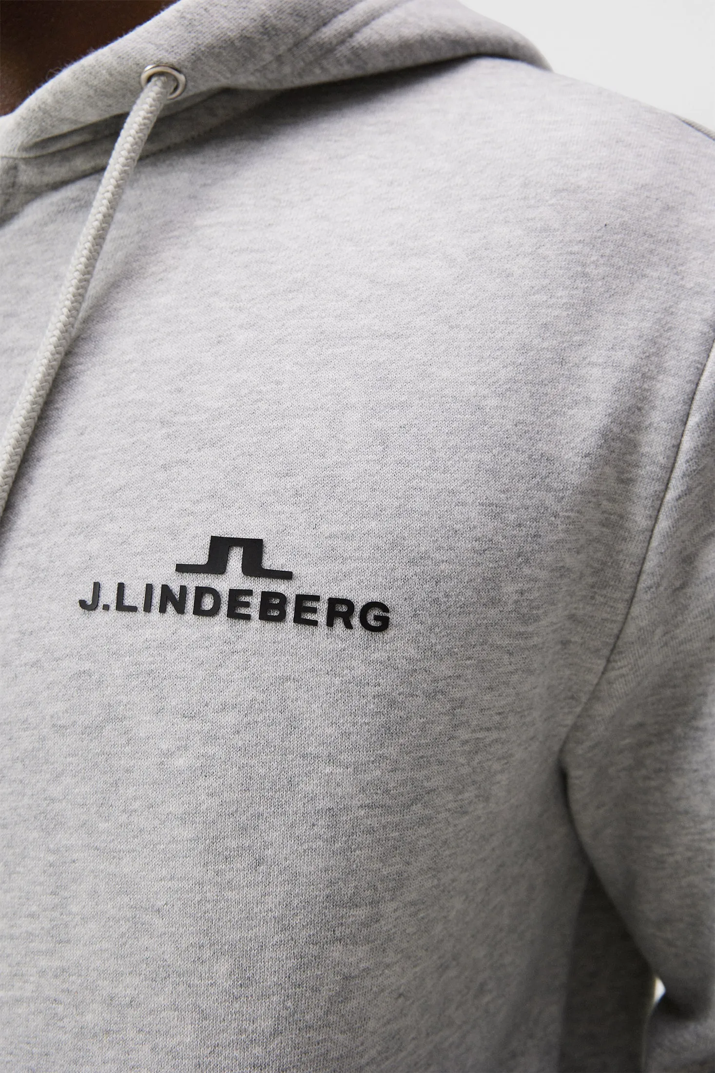 Alpha Zip Hood / Light Grey Melange