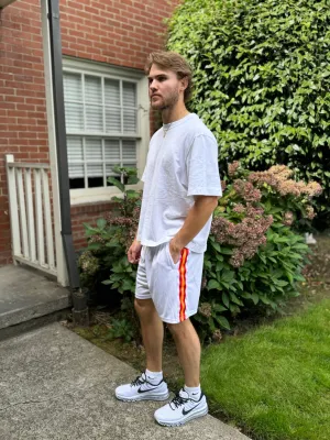 Arrow Dynamic Men's Mesh Shorts White