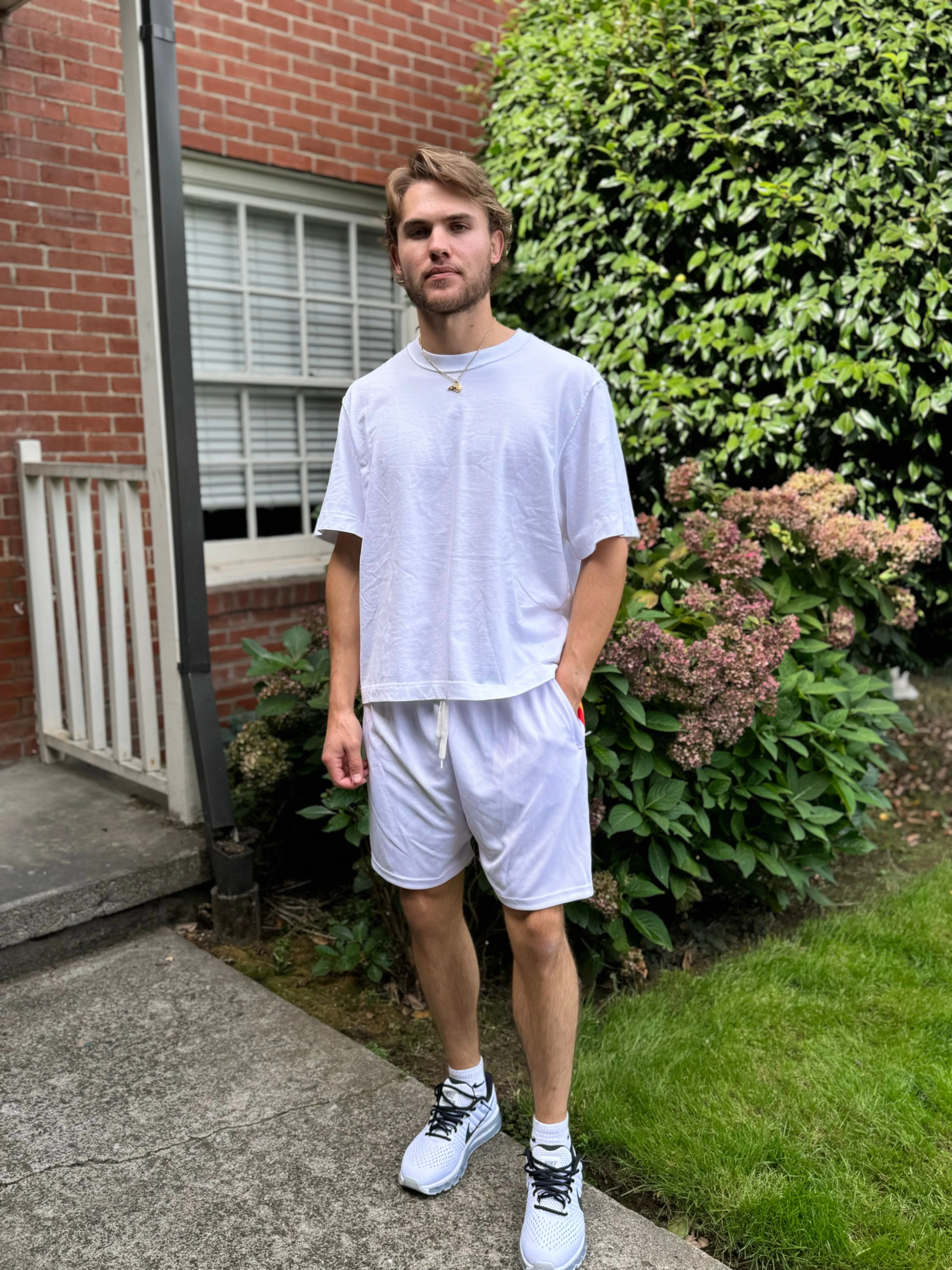 Arrow Dynamic Men's Mesh Shorts White