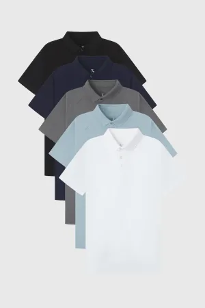 Athletic Fit Arctic Polo Shirt 5-Pack