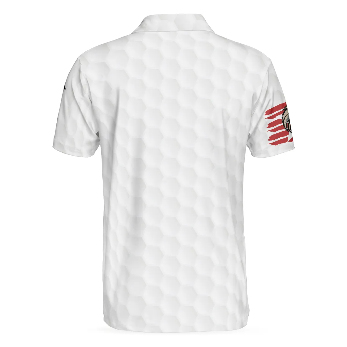 Bald Eagles American Flag Polo Shirt
