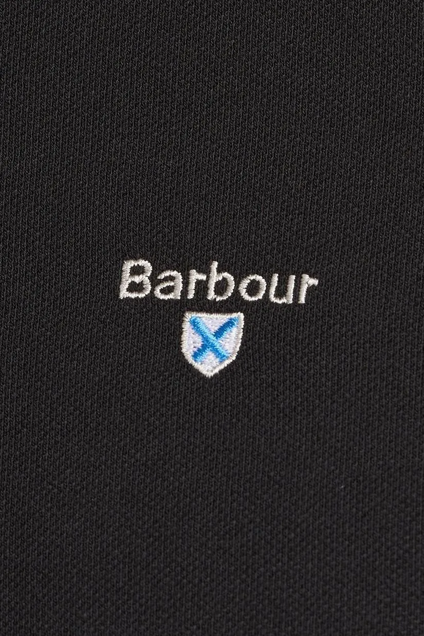 Barbour Polo Shirt Sports Polo shirt in Black MML0358BK31