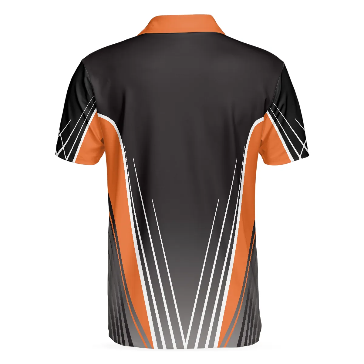Basketball Players Eat Sleep Basketball Repeat Polo Shirt, Black And Orange BasketBall Shirt For Basketball Fans