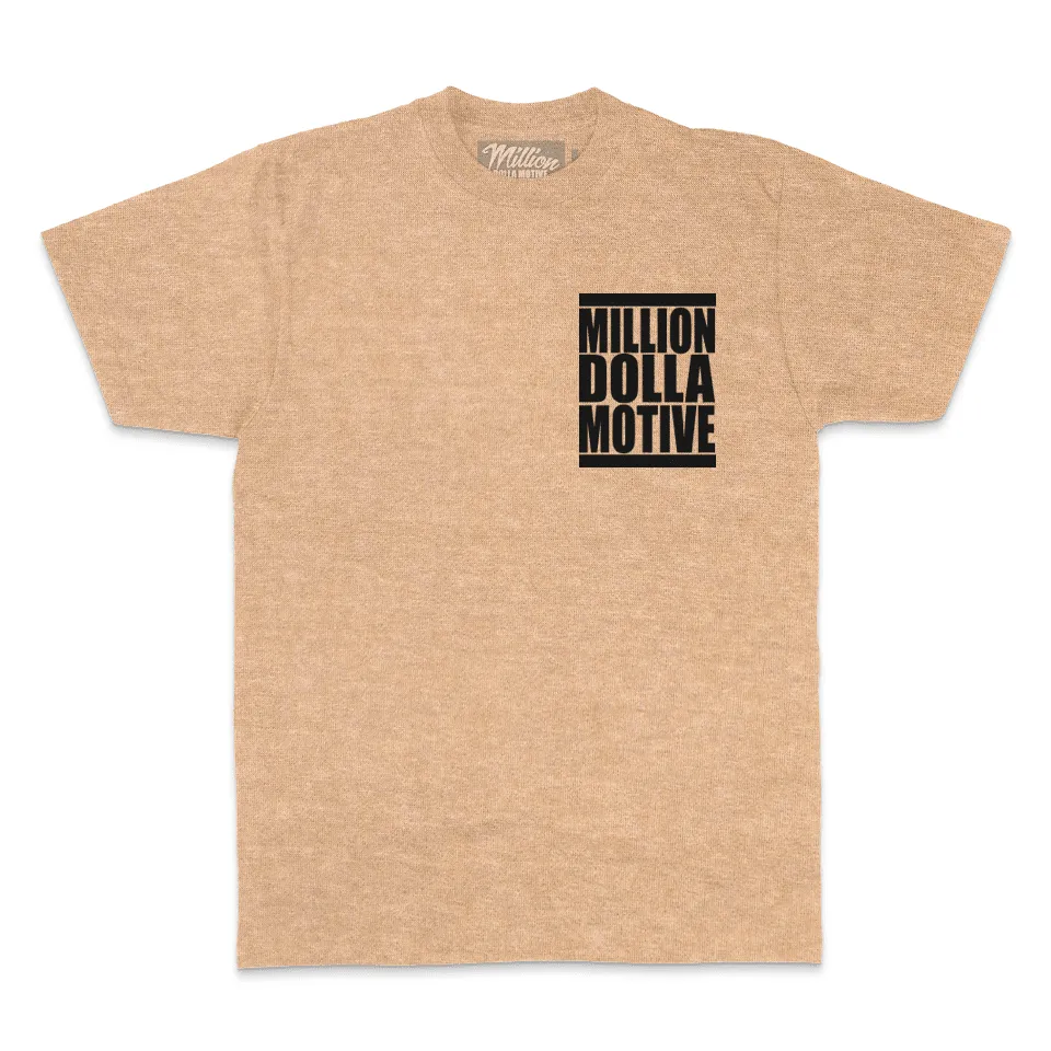 Beautiful Life - Blush Tan Vintage Dye T-Shirt