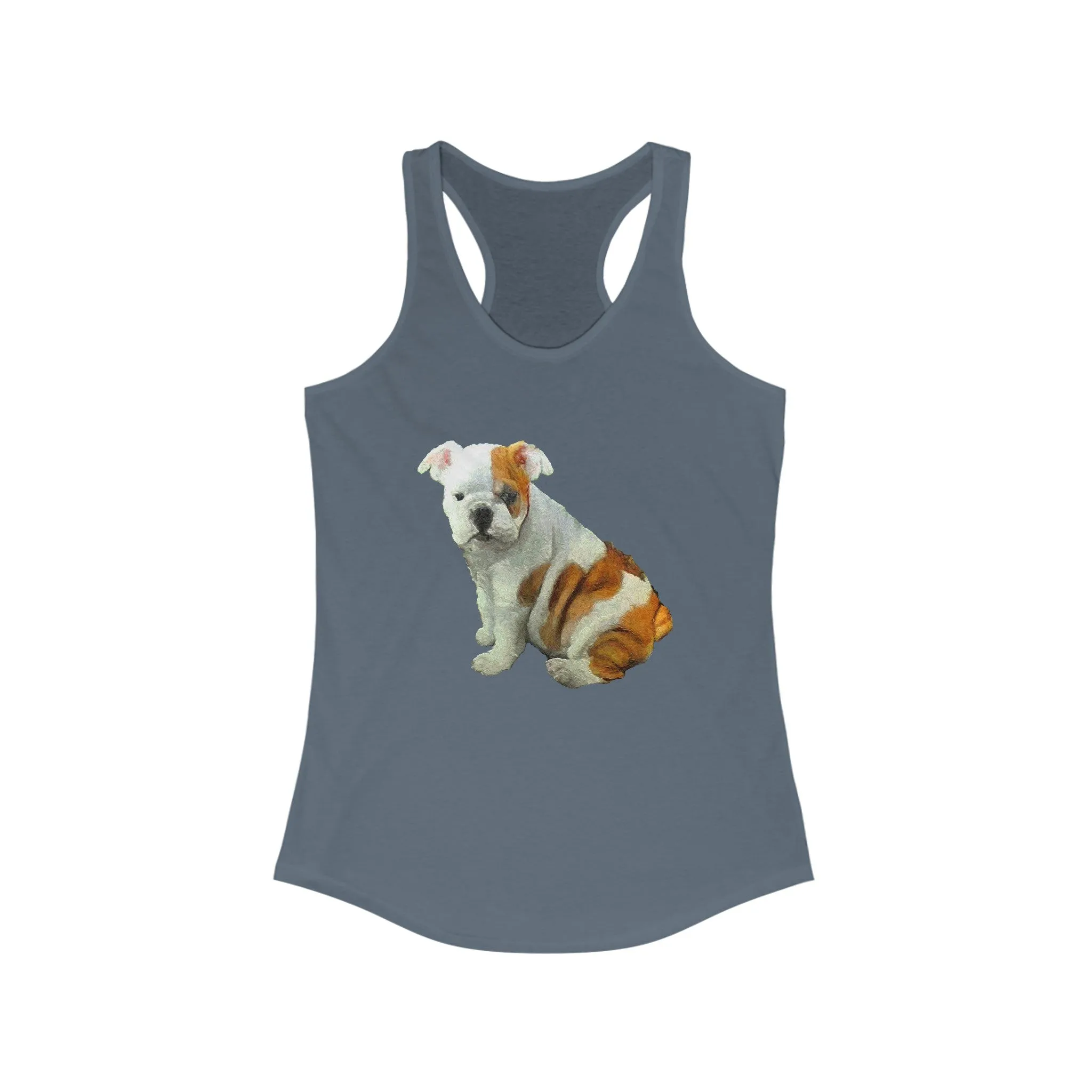 'Bugsy' English Bulldog Women's Racerback Tank