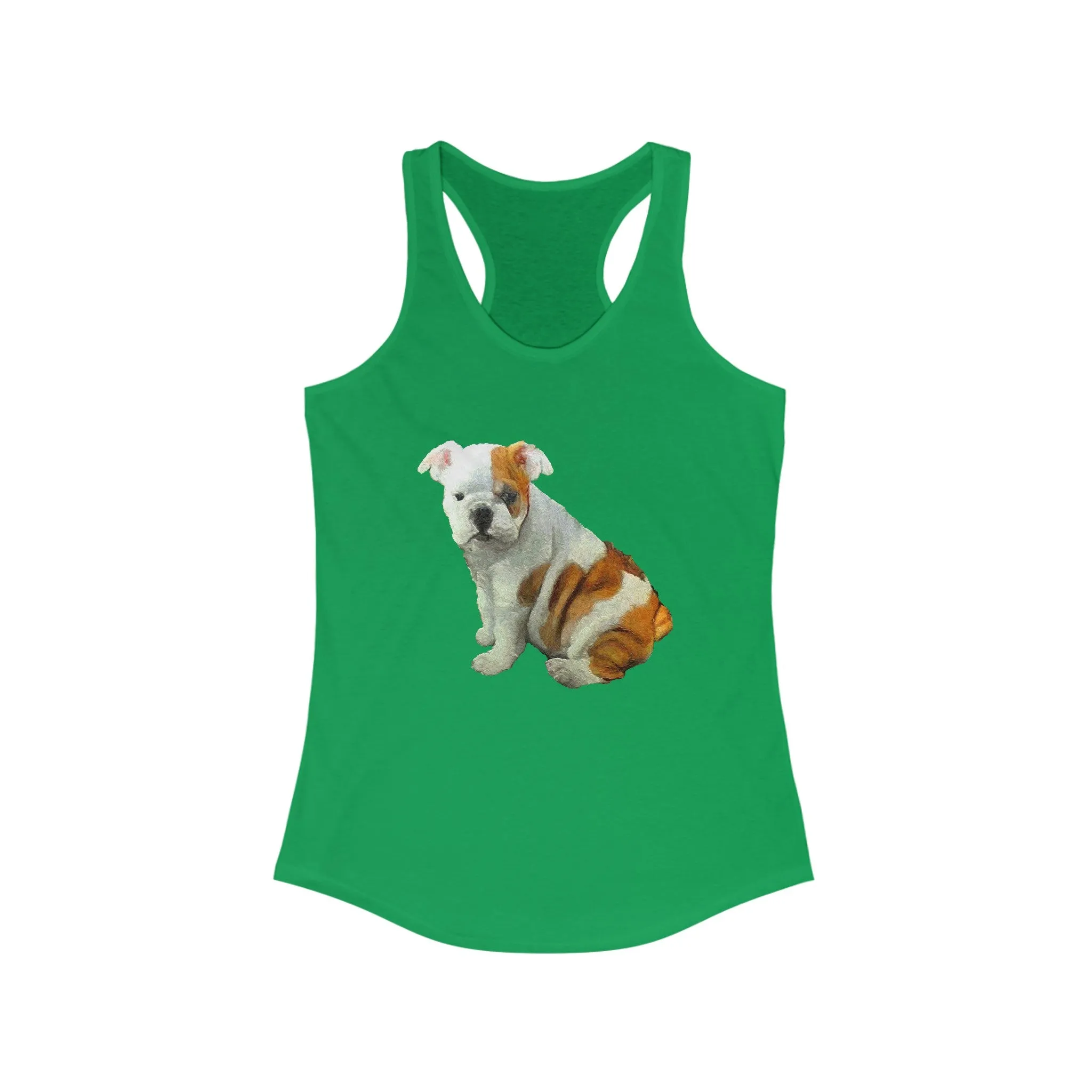 'Bugsy' English Bulldog Women's Racerback Tank