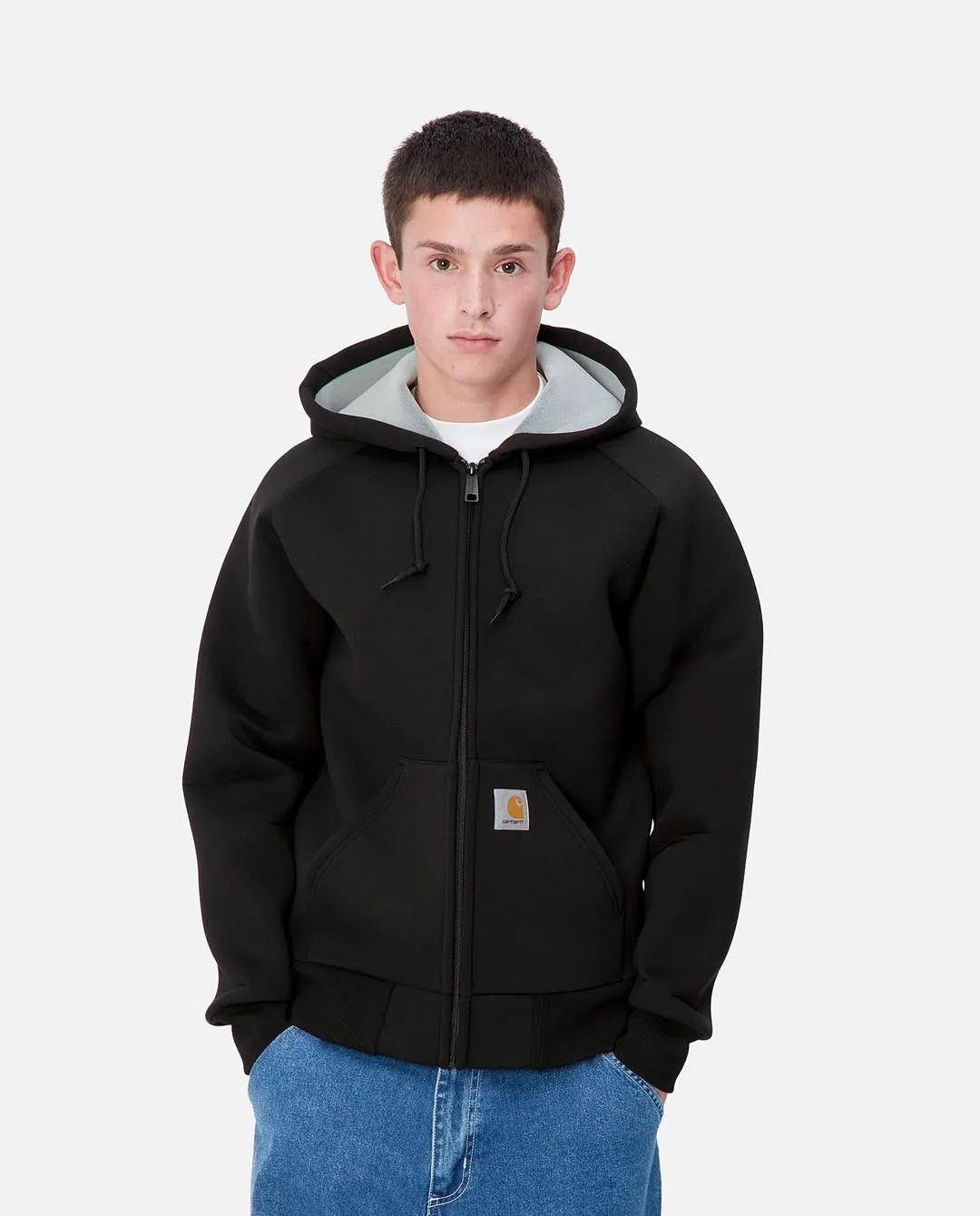 Carhartt WIP - Car-Lux Hooded Jacket - Black/Grey