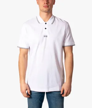 Casual PChup Central Logo Short Sleeve Polo