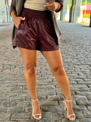 Caten Short (Burgundy)