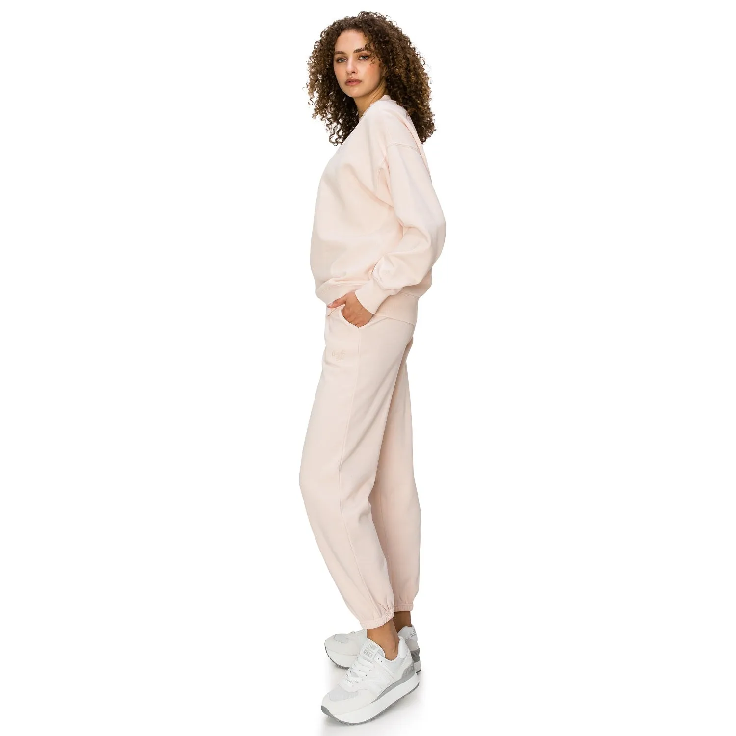 Cloud Fleece Crewneck Sweatshirt - Oracle Pink
