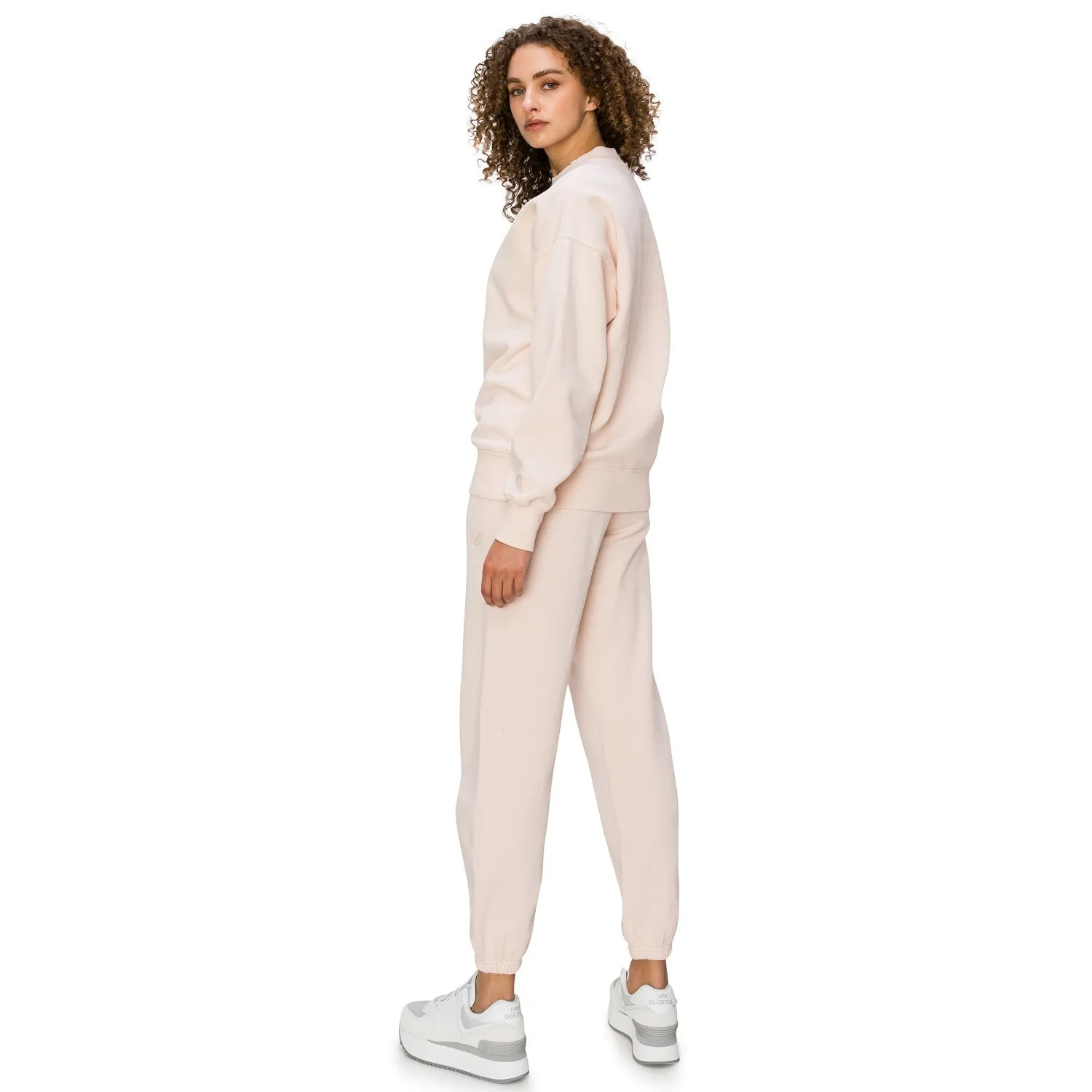 Cloud Fleece Crewneck Sweatshirt - Oracle Pink