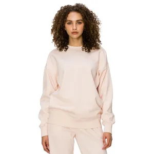 Cloud Fleece Crewneck Sweatshirt - Oracle Pink