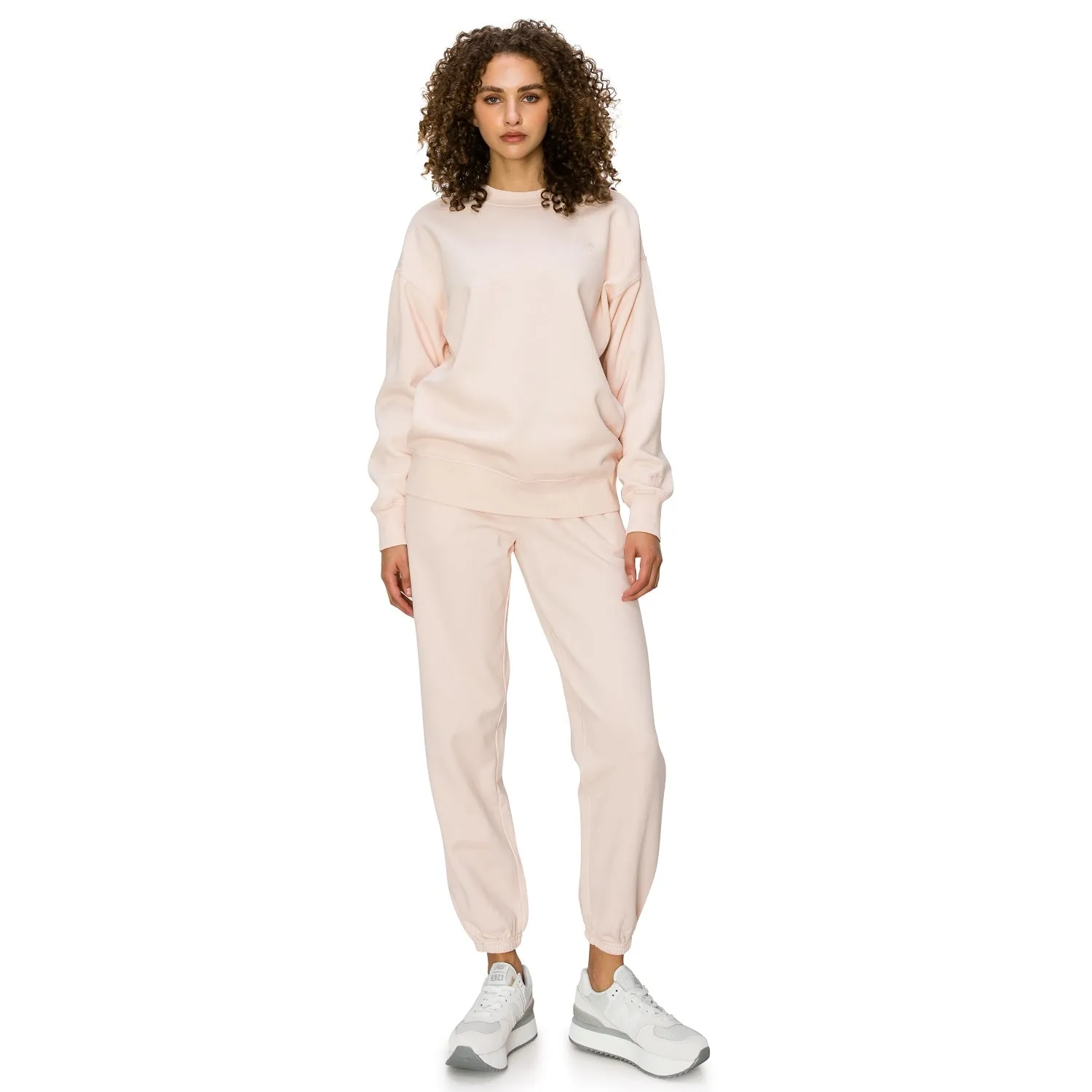 Cloud Fleece Crewneck Sweatshirt - Oracle Pink