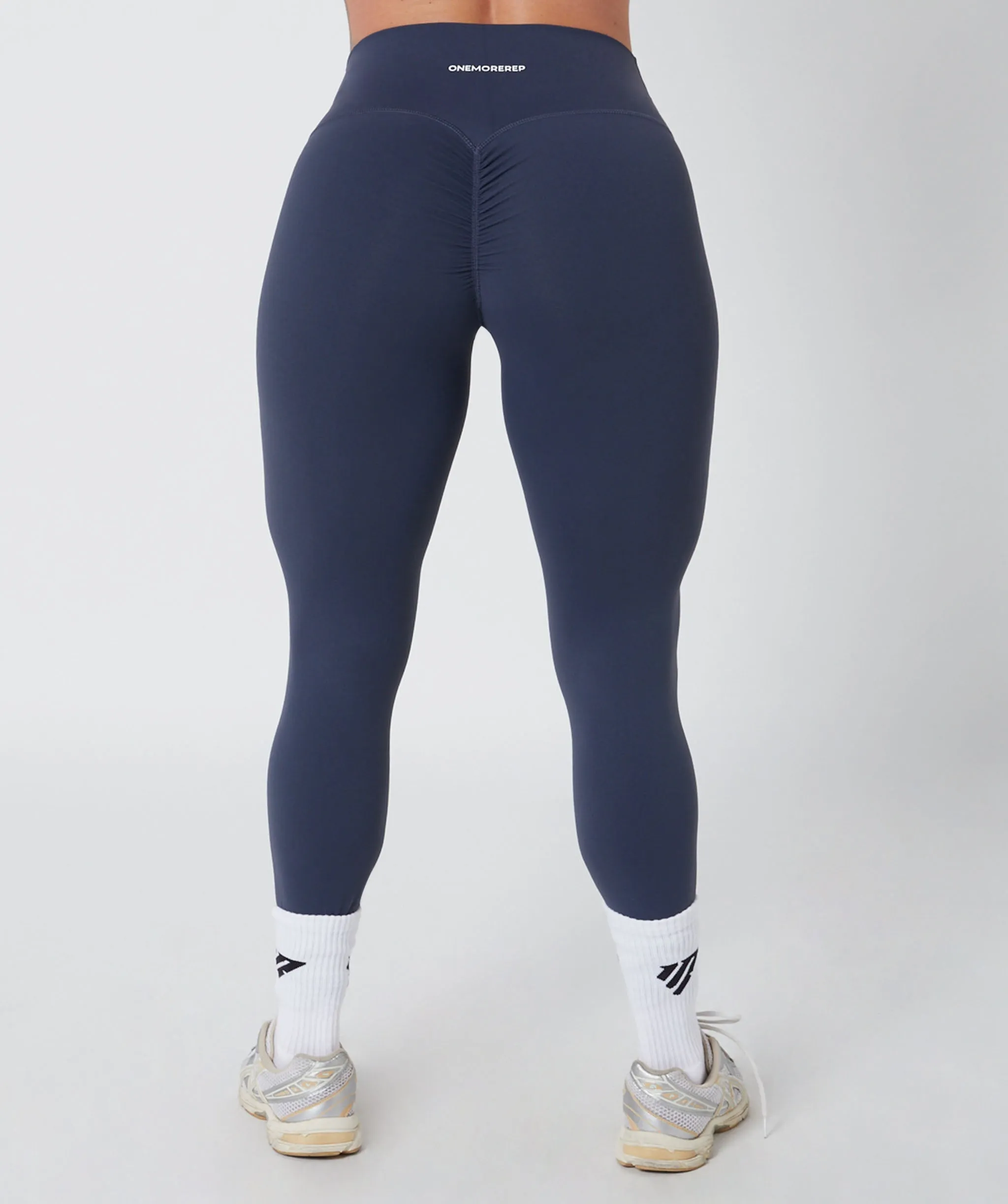 Core Scrunch Leggings Full Length Slate by OneMoreRep