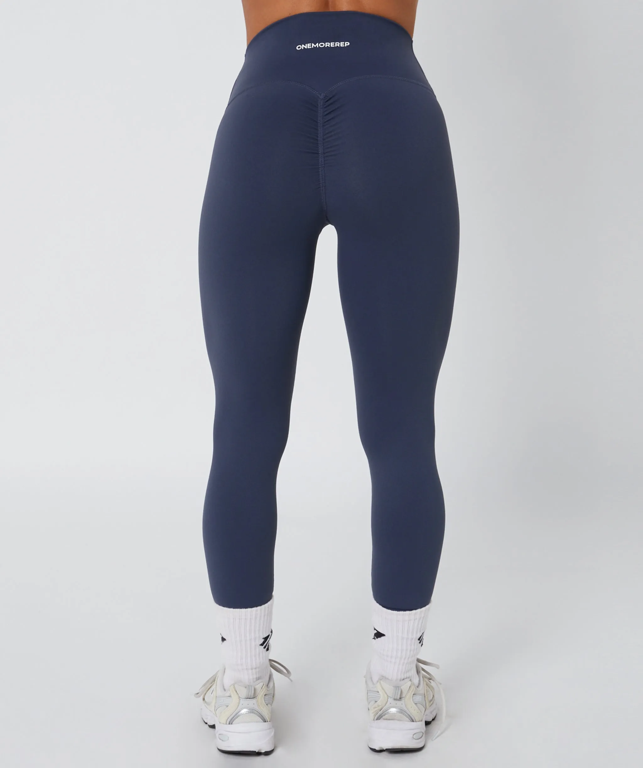 Core Scrunch Leggings Full Length Slate by OneMoreRep