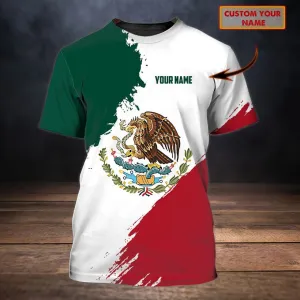 Custom 3D Mexican Shirt For Adults, Mexico Shirt Short Sleeve, Summer Mexican Shirts For Travel, Women'S Mexican Shirt