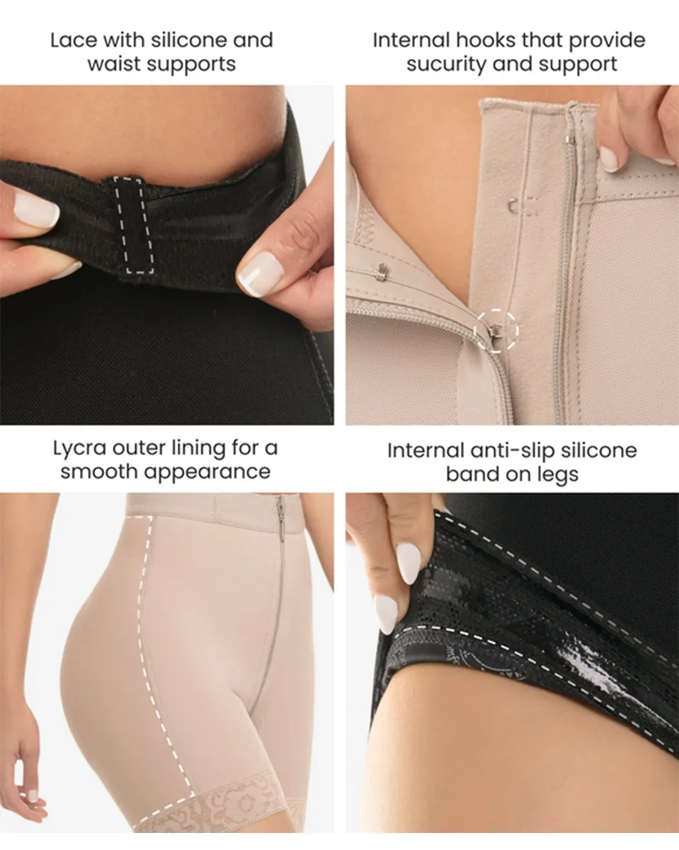 Cysm High Compression Shorts With Zipper Closure - 253