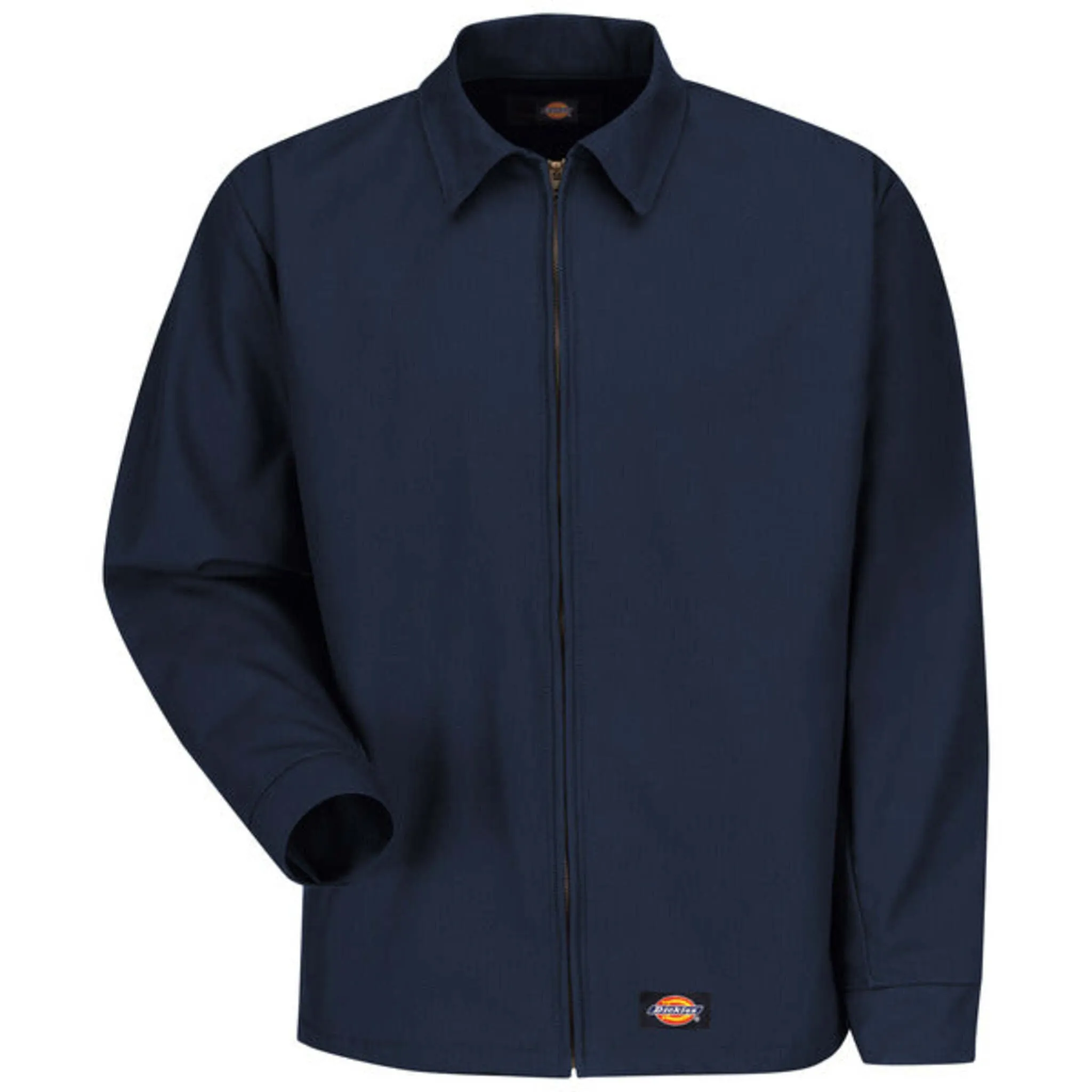 Dickies Men's WJ40 Fleece-Lined Canvas Work Jacket - Durable 7.5 oz Fabric, Enhanced Mobility, Warm Fleece Lining, Versatile Design | Sizes S-3XL