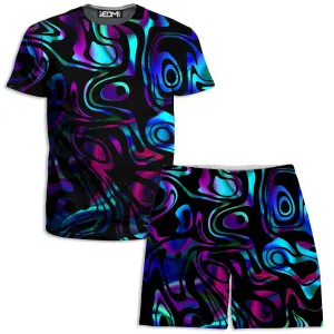 Dynamic Blues T-Shirt and Shorts Combo