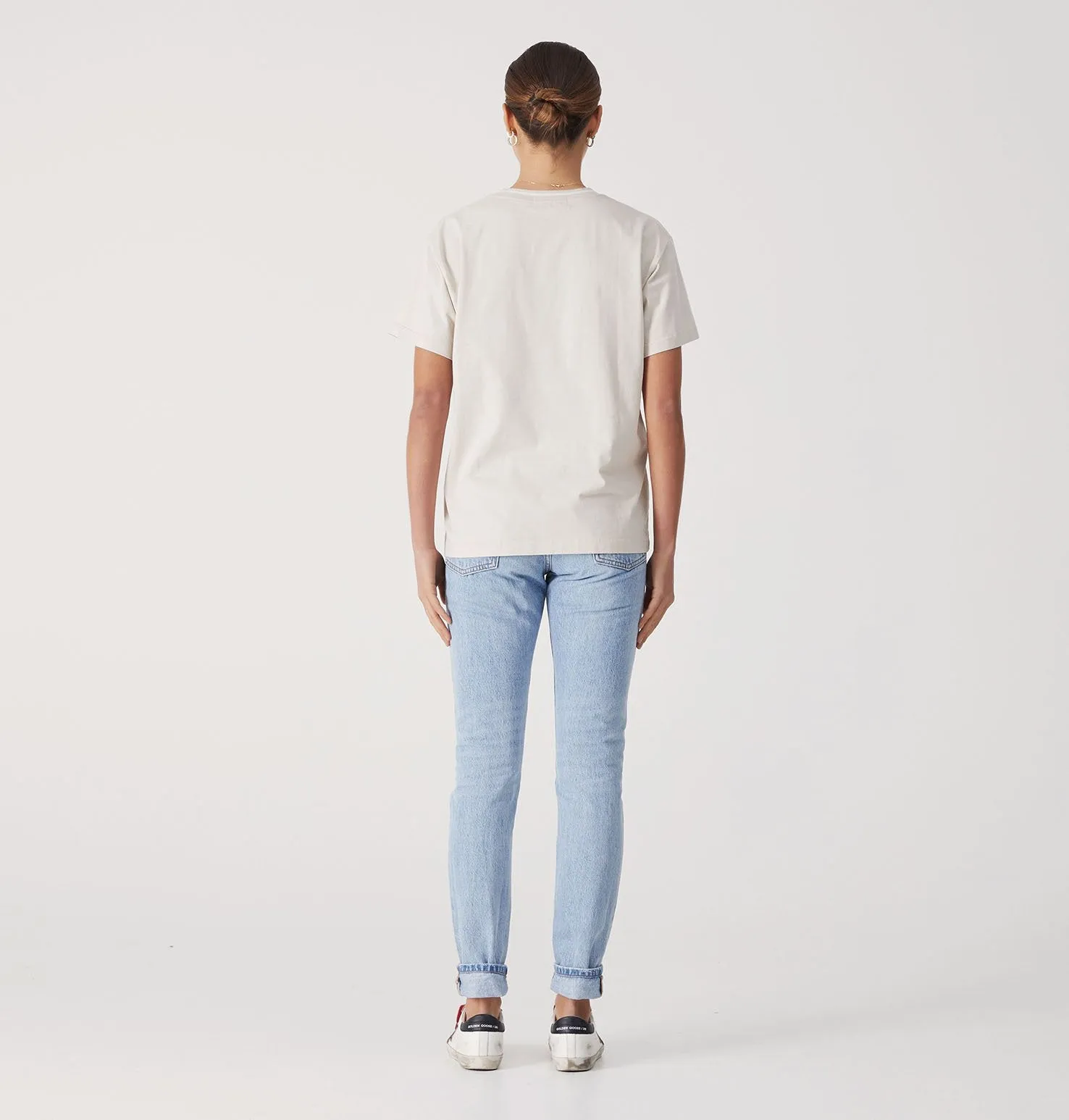 Ena Pelly Script Embroidered Tee
