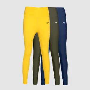 Essential Cropped Leggings Bundle - 3-Pack