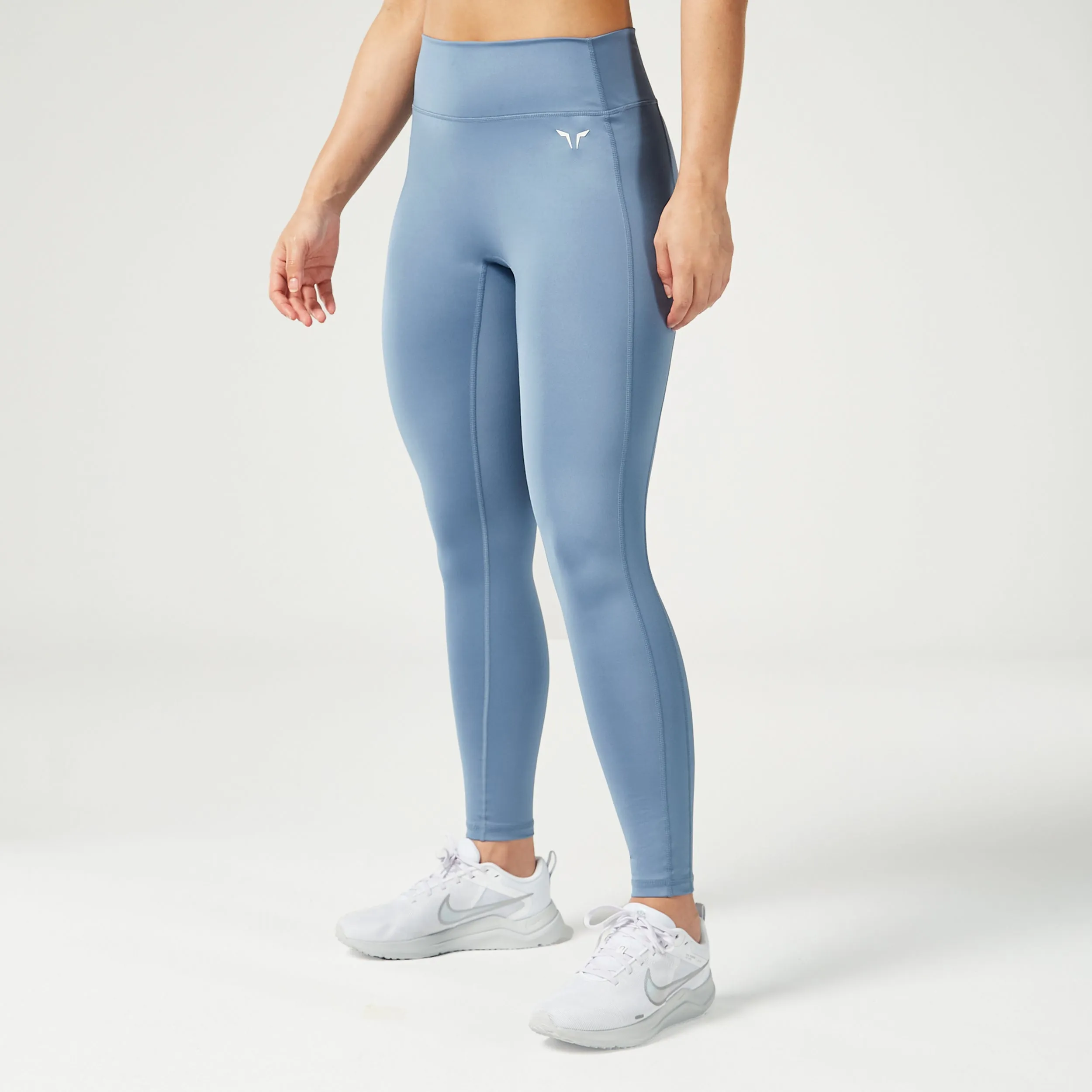 Essential Mid-Rise Leggings 27" - Coronet Blue
