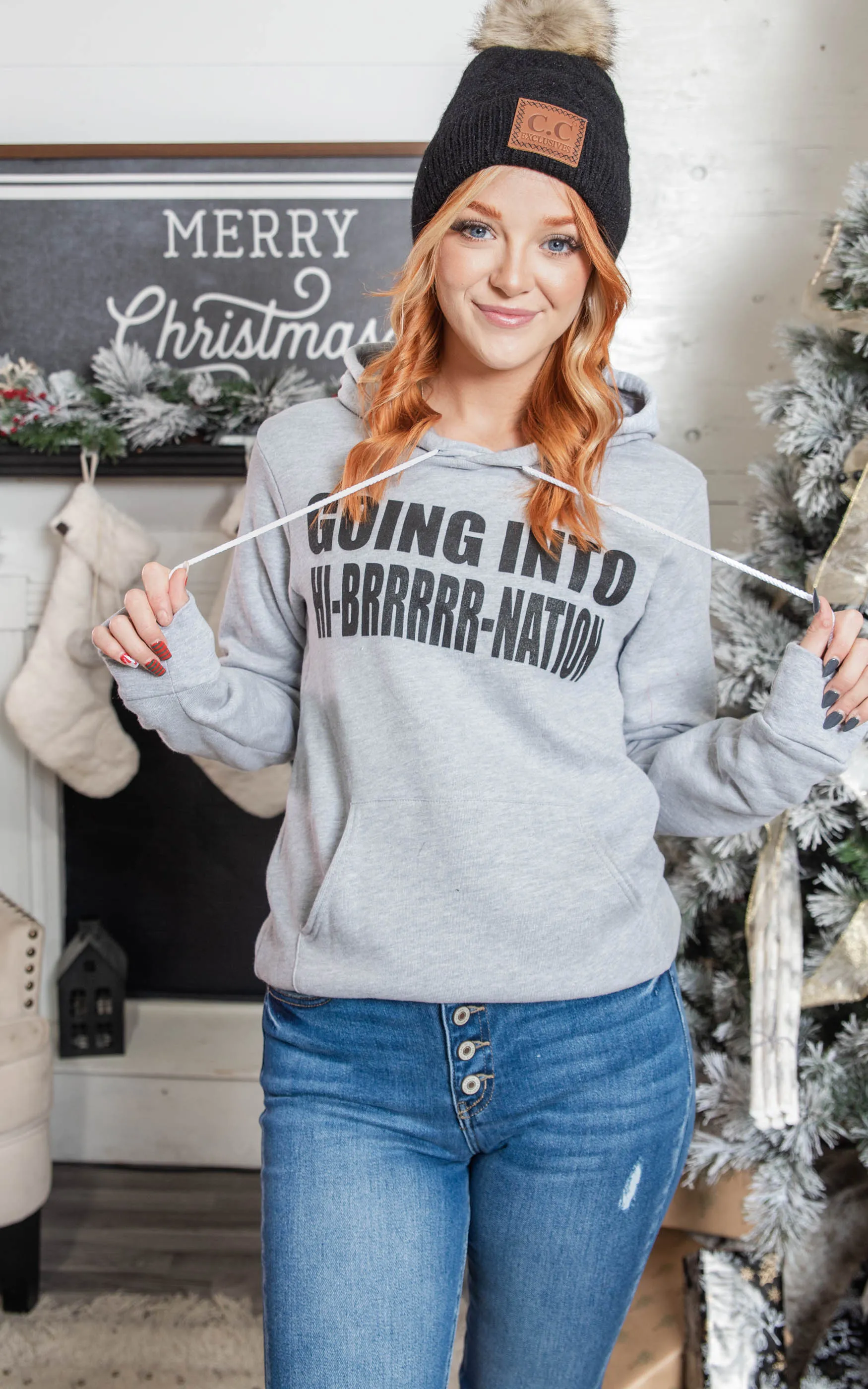 Going Into Hi-Brrrrr-Nation Hoodie**