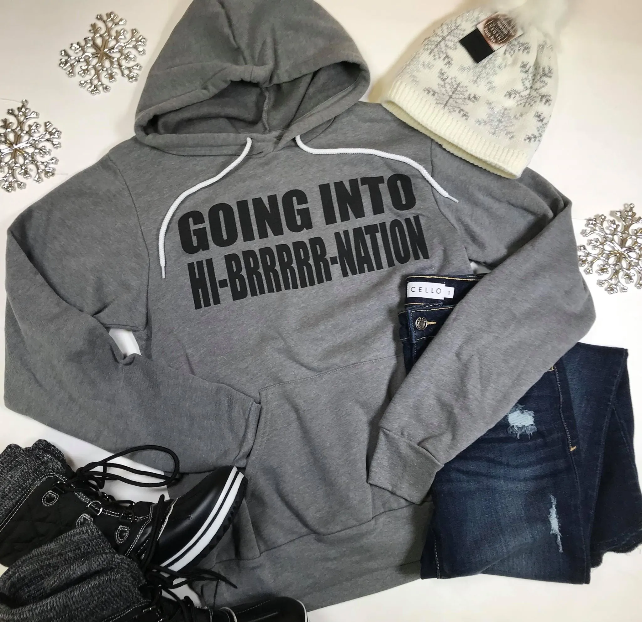 Going Into Hi-Brrrrr-Nation Hoodie**
