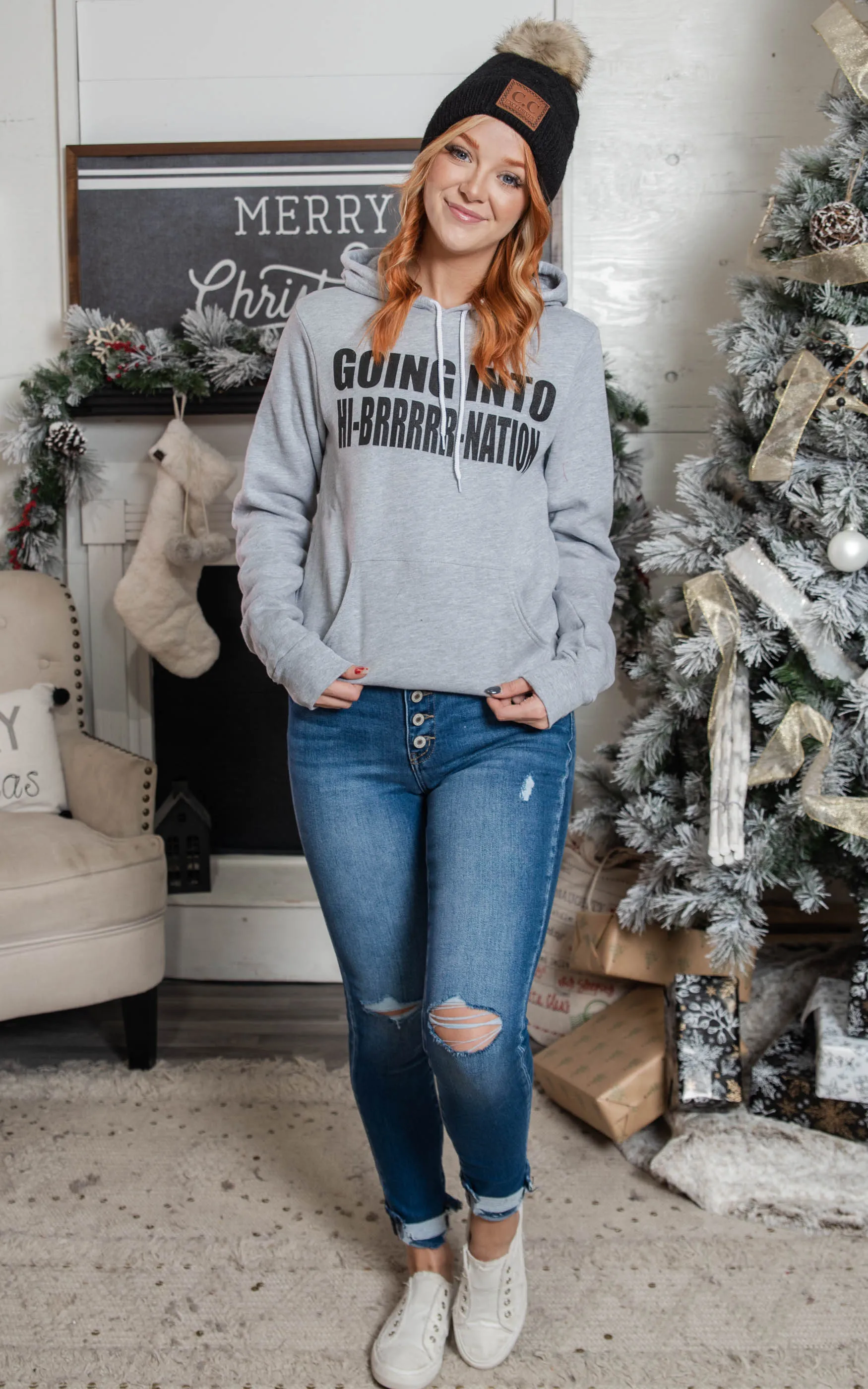 Going Into Hi-Brrrrr-Nation Hoodie**