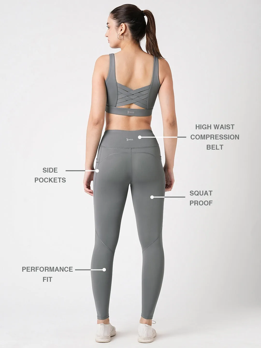 Grey Essential Leggings