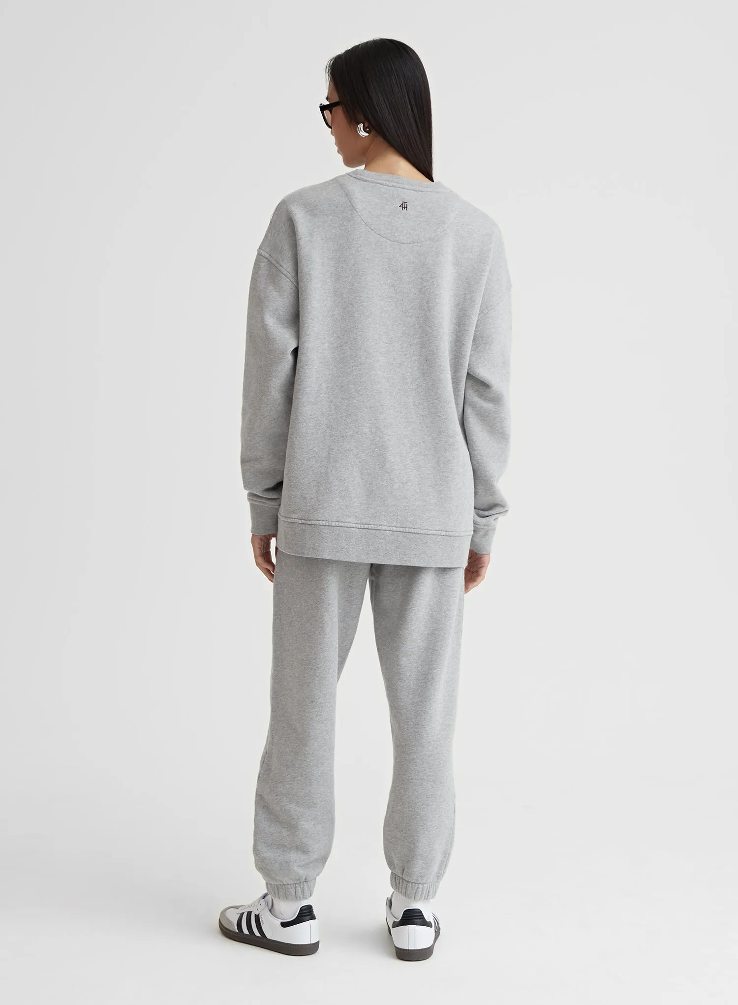 Grey Marl Fourth Studio Oversized Sweatshirt – Dianna
