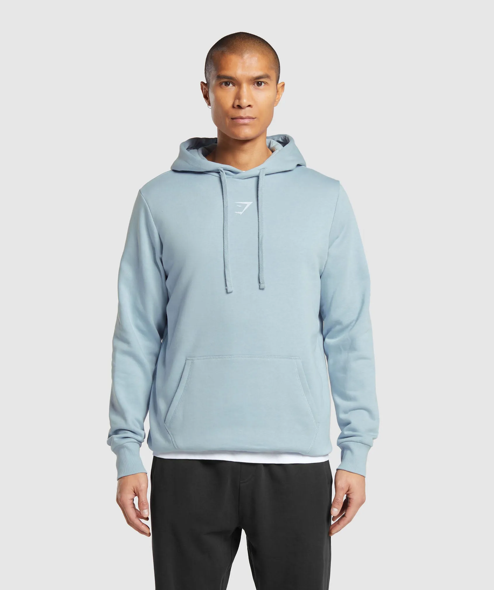 Gymshark Hybrid Wellness Hoodie - Salt Blue