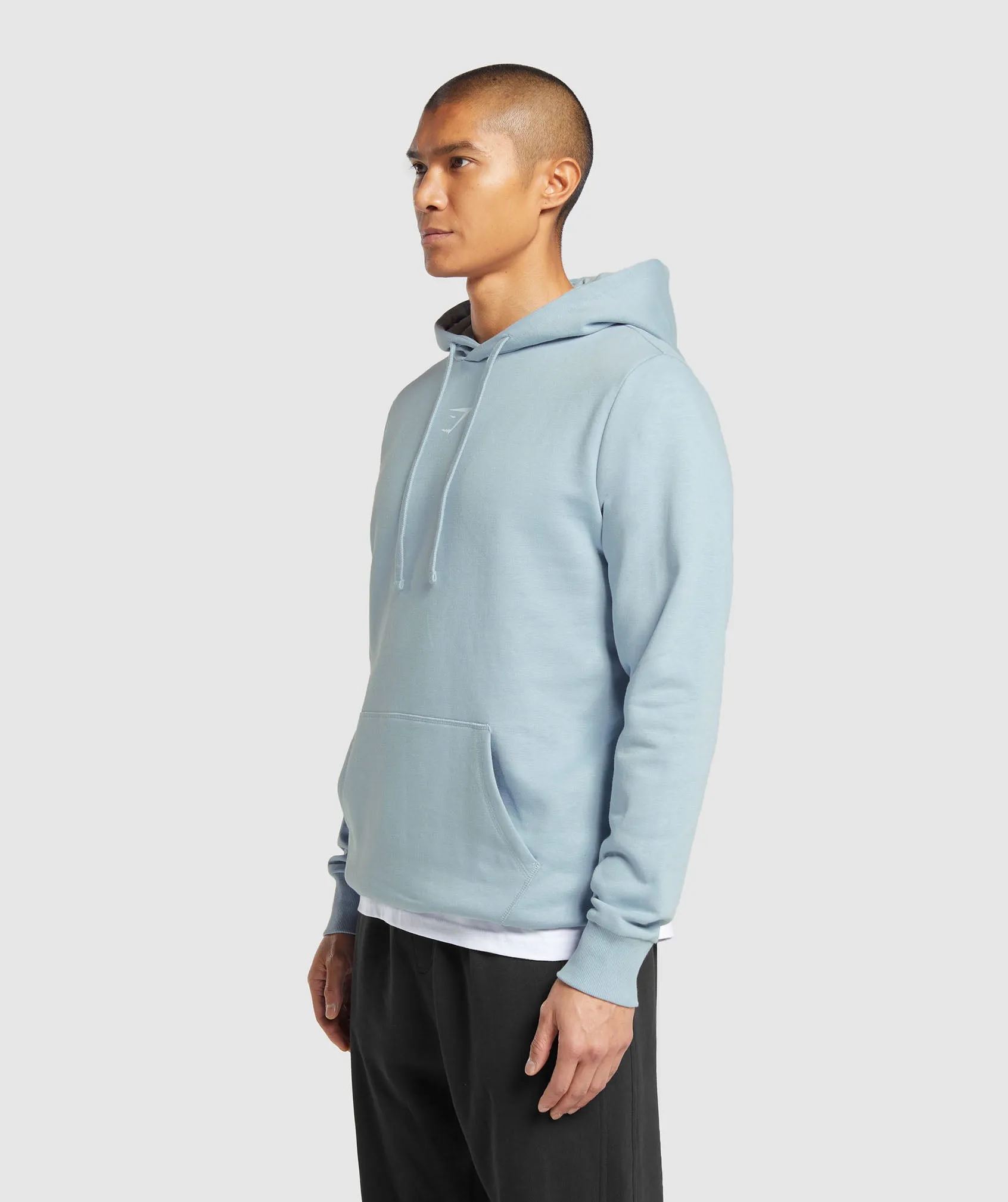 Gymshark Hybrid Wellness Hoodie - Salt Blue
