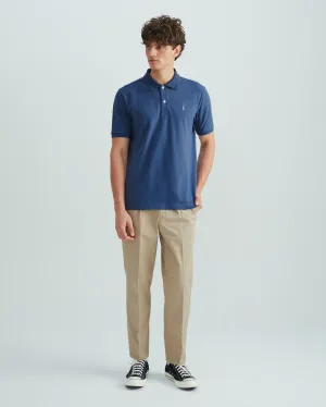 Highr, Steel Blue, Polo Tee