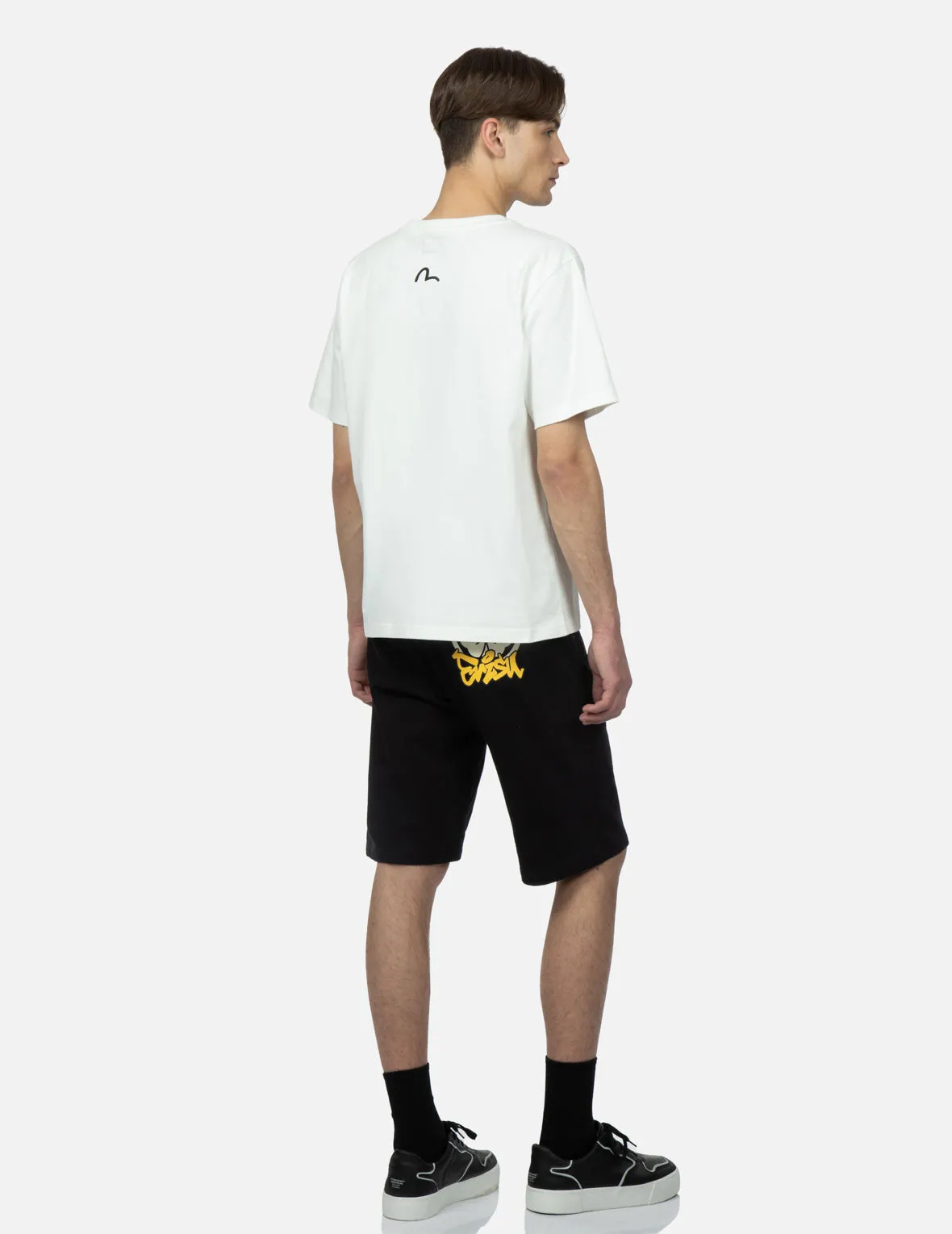 Kamon Print Sweat Shorts