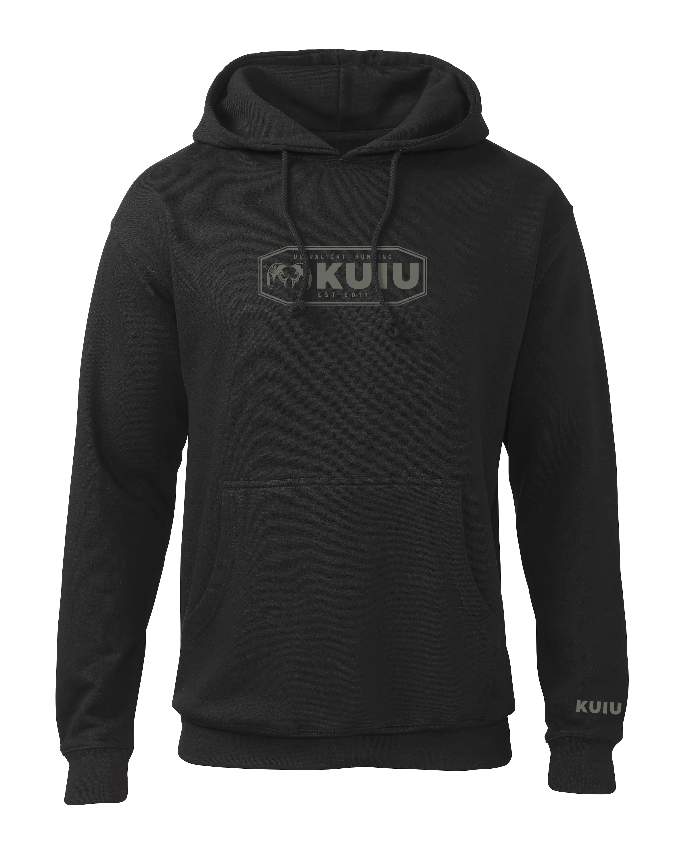 KUIU Logo Hoodie | Black