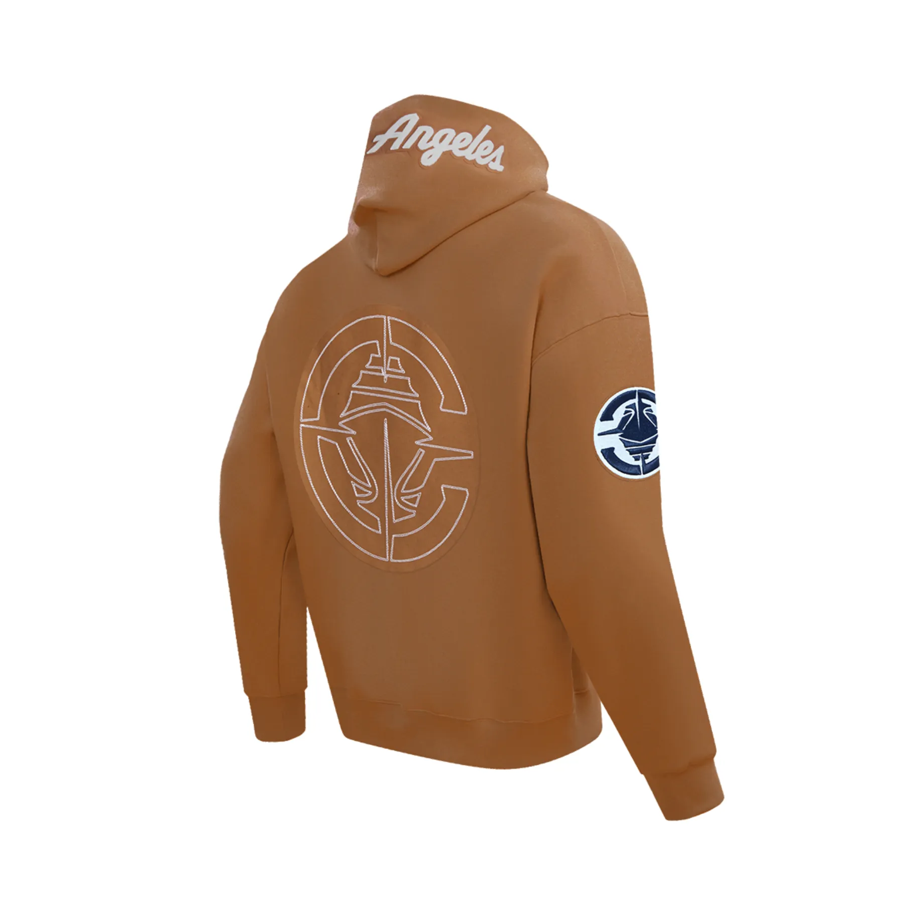 LA Clippers Brown Paint the City Pullover Hoodie