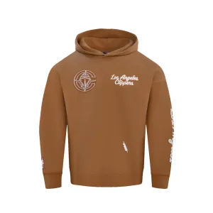 LA Clippers Brown Paint the City Pullover Hoodie