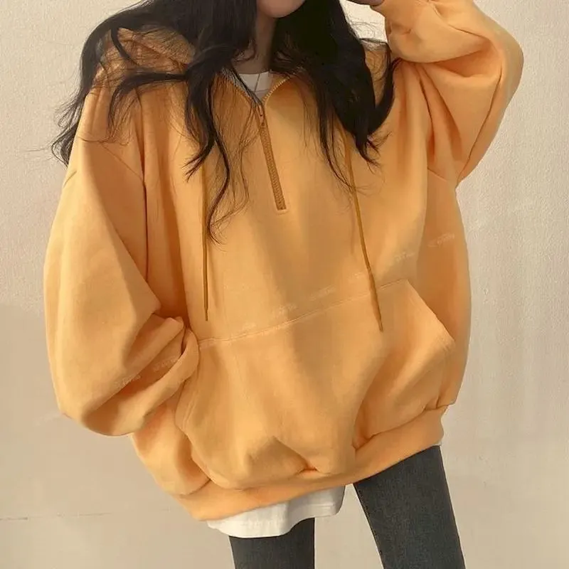 Lady Glams Essential Hooded Sweatshirt: Cozy Up in Style