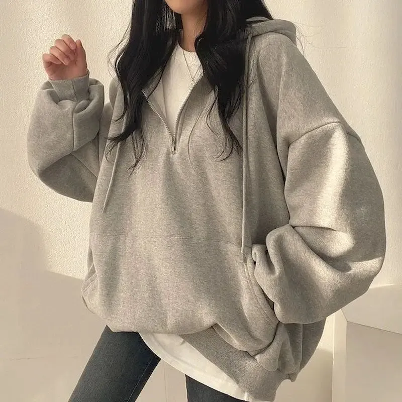 Lady Glams Essential Hooded Sweatshirt: Cozy Up in Style
