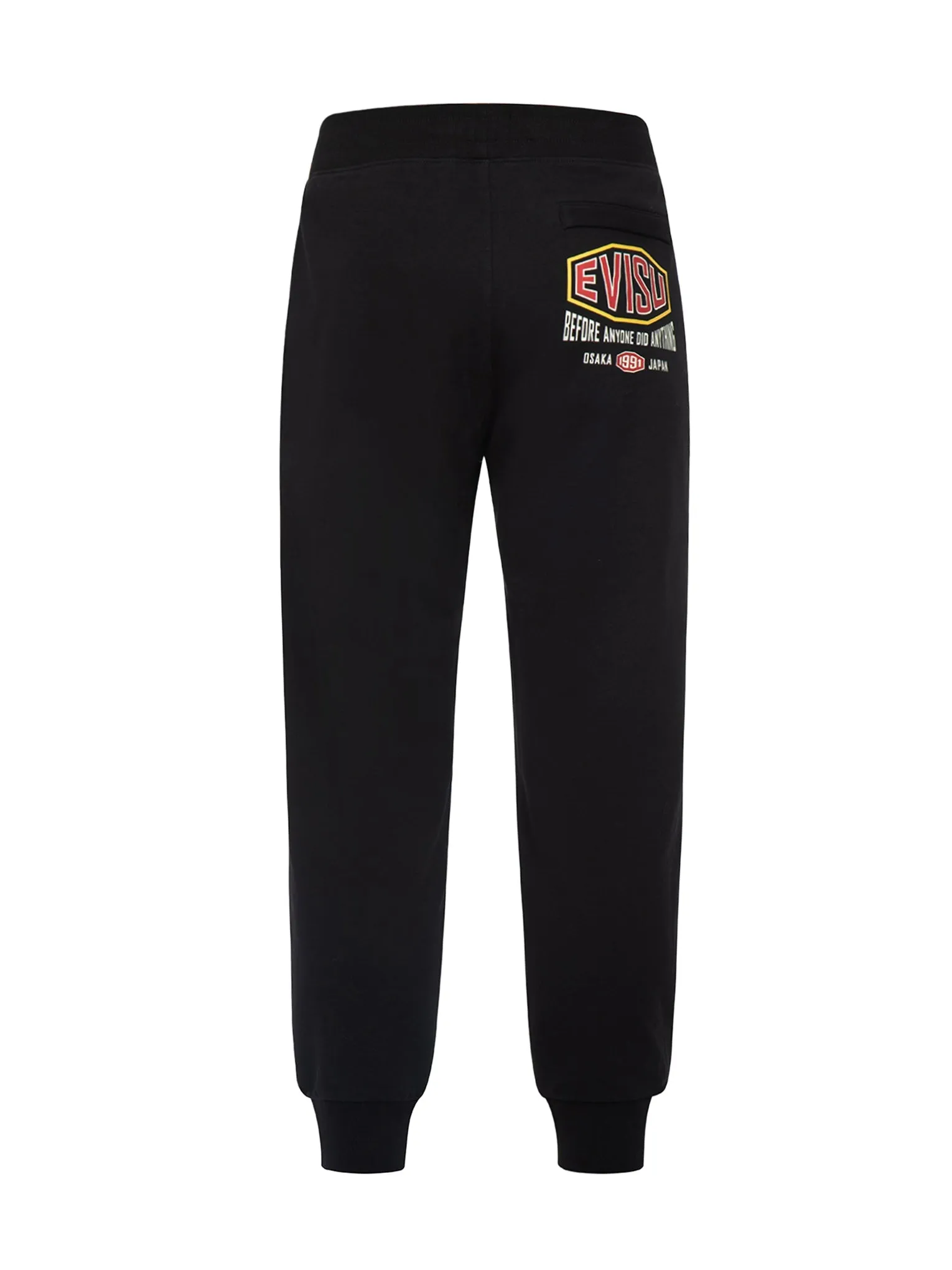 Logo and Slogan Print Sweatpants