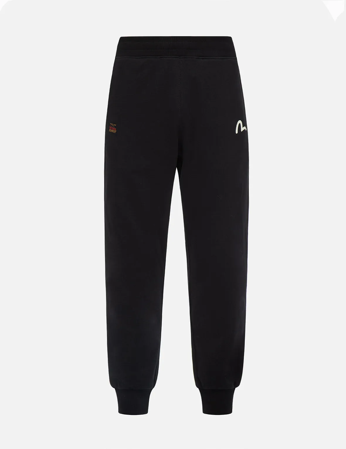 Logo and Slogan Print Sweatpants
