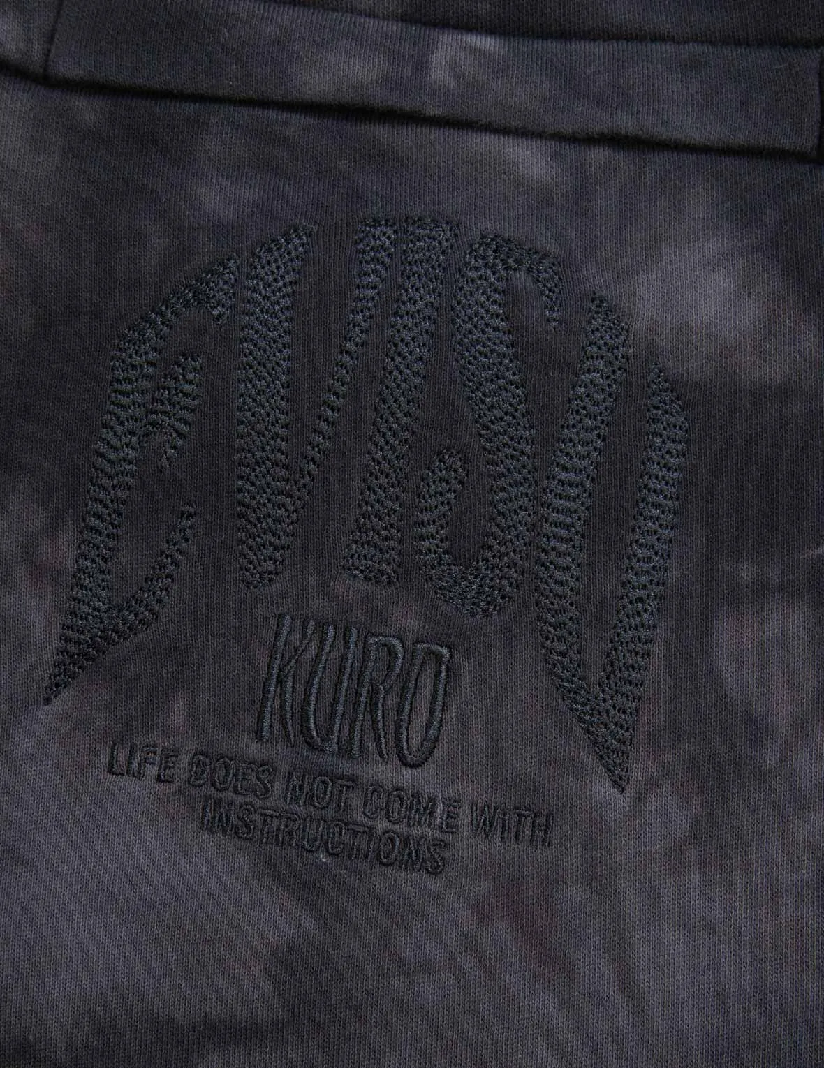 Logo Embroidery Tie-dyed Sweatpants