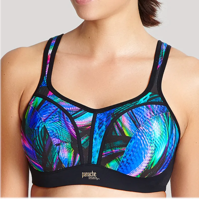 Lunar Print Sports Bra Underwired - Panache