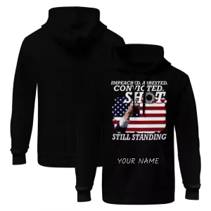 Luxury Gifts,Personalized Trump Hoodies, Custom Warmable and Zipper Hoodies, Support Gift for Trump