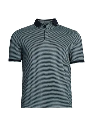 M&S Men S/S Striper Polo