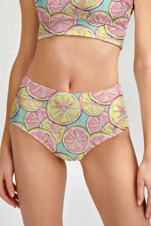 Marmalade Cara Full Coverage High-Waist Hipster Bikini Bottom - Women